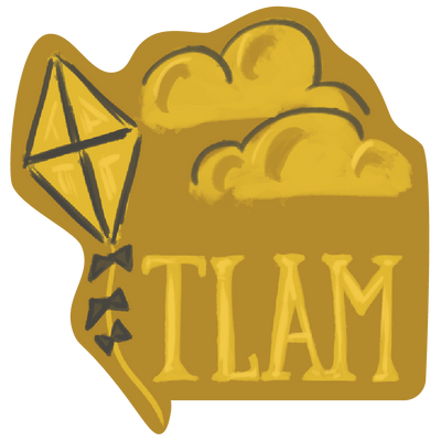Kappa Alpha Theta Sorority Stickers with hand-drawn TLAM design
