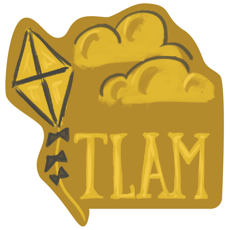 Kappa Alpha Theta Sorority Stickers with hand-drawn TLAM design