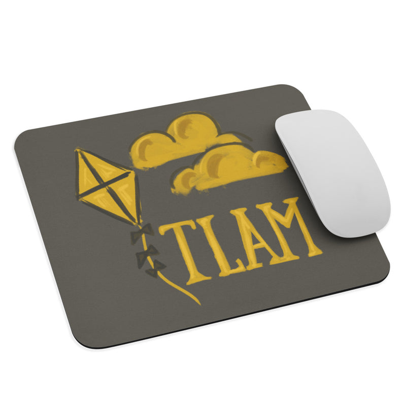 Kappa Alpha Theta TLAM Mouse pad shown with mouse