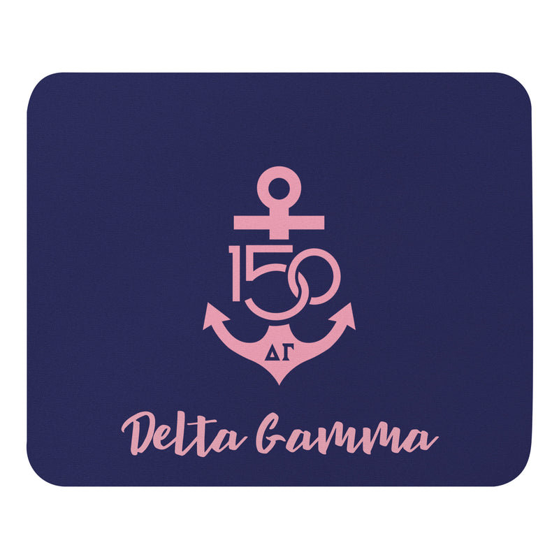 Delta Gamma 150th Anniversary Limited Edition Mouse Pad shown in full size view