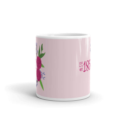Phi Mu 1852 Mug in 11 oz size showing print on both sides