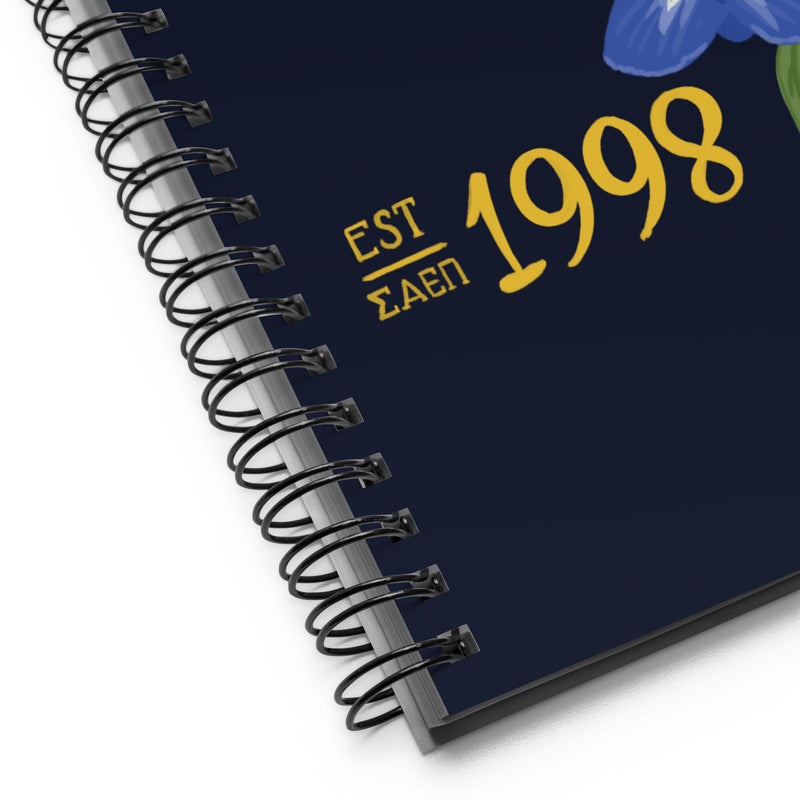 Sigma Alpha Epsilon Pi 1998 Spiral Notebook showing product details