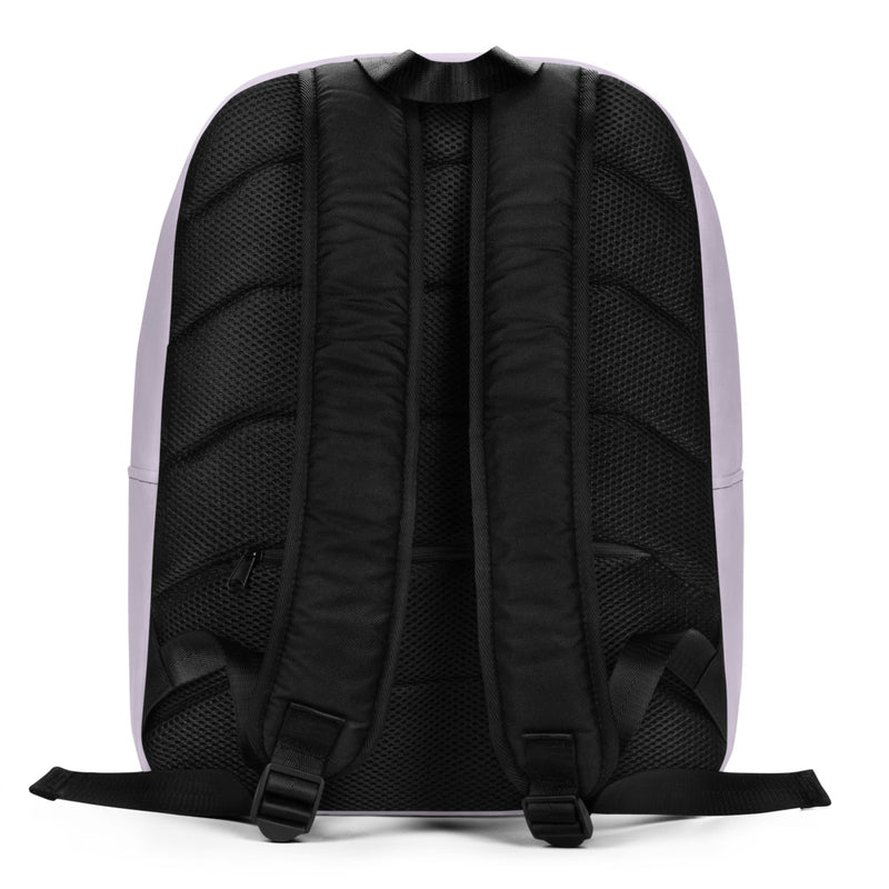 Sigma Kappa Dove Mascot Lavender Backpack showing back of bag