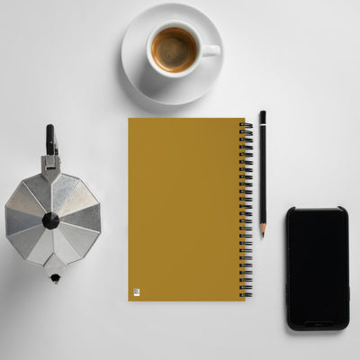 Kappa Alpha Theta TLAM Spiral Notebook showing back cover