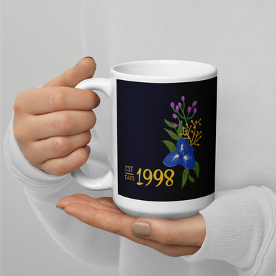 Sigma Alpha Epsilon Pi 1998 Founding Year Mug in 15 oz size